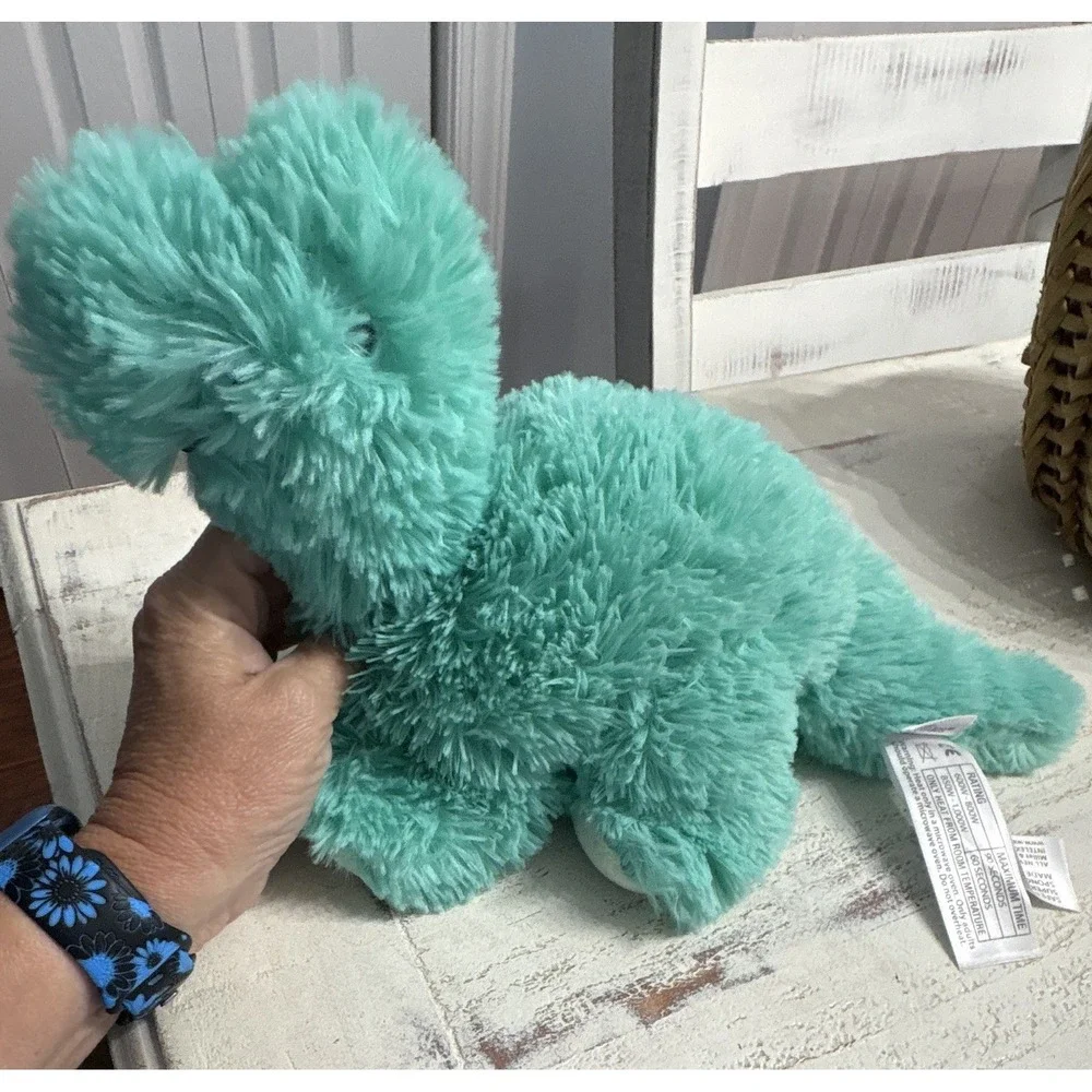 Warmies Microwaveable Plush Dinosaur Heat Pack Hot Pack Pain Relief Green